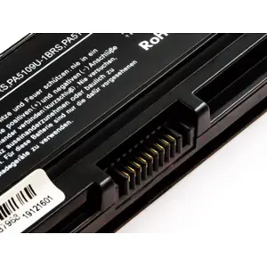 Bateria para computador portátil compatível com Toshiba Satellite C55, C70, Li-ion 11.1V 5200mAh 58.0Wh