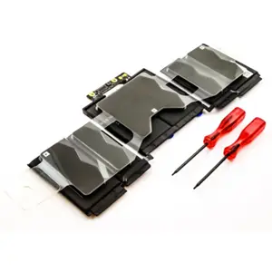 Bateria para computador portátil compatível com A1964 para MacBook Pro 13" 2018, A1989 EMC 3214, Li-Po 11.41V 5086mAh 58.0Wh