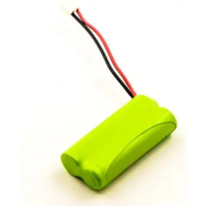 Bateria compatível com Emporia MegaPhone D17 BB, NiMH 2.4V 600mAh 1.4Wh