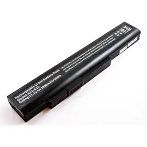 Batería para ordenador portátil compatible con MSI CX640, CR640, Li-ion 11.1V 5200mAh 57.7Wh