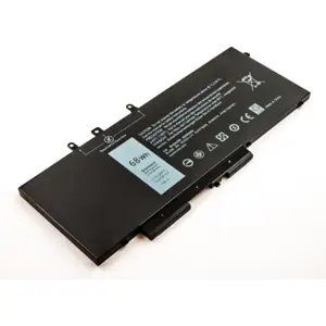Batería para ordenador portátil compatible con Dell Latitude 5480, 5490, Li-Po 7.6V 8950mAh 68Wh
