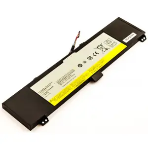 Bateria para computador portátil compatível com Lenovo Erazer Y50, Li-Po 7.4V 7400mAh 54.8Wh