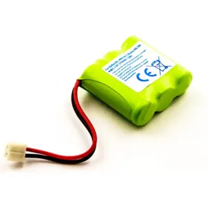 Bateria compatível com Alcatel Biloba 490, 590, NiMH 3.6V 370mAh 1.3Wh