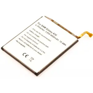Bateria para telemóvel compatível com Samsung Galaxy A50, Li-Po 3.85V 4000mAh 15.4Wh