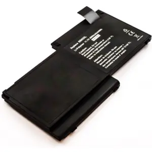 Batería para ordenador portátil compatible con HP EliteBook 720 G1, Li-Po 11.1V 4100mAh 46.0Wh