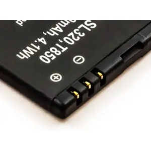 Bateria para telemóvel compatível com Bea-Fon SL320, T850, Li-ion 3.7V 1100mAh 4.1Wh