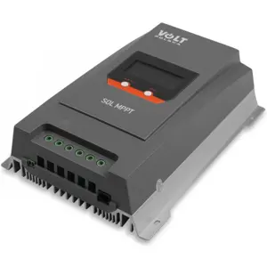 Controlador de carga solar MPPT (4 etapas) com LCD c/ Bluetooth e saídas USB - 12/24VDC 30A