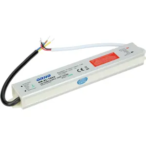 Fonte de alimentação para LEDs 12VDC 1.6A 20W 180x31x22mm - IP67