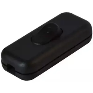 Interruptor de passagem 250V 2A - preto