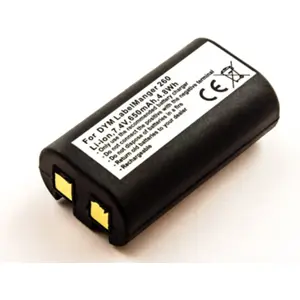 Batería para etiquetadora compatible con Dymo LabelManger 260, Li-ion 7.4V 650mAh 4.8Wh