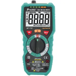 Multímetro digital (600Vac/dc 10Aac/dc 60MΩ T-RMS)