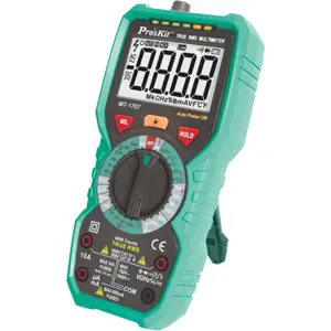 Multímetro digital (600Vac/dc 10Aac/dc 60MΩ T-RMS)