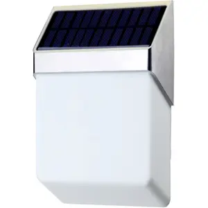 Aplique de LED solar con autoadhesivos alfanuméricos para la numeración de viviendas