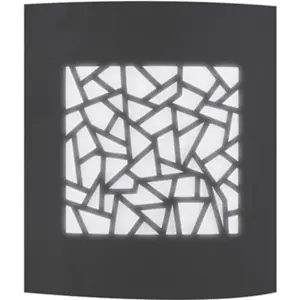 Luminária de parede exterior 230V p/ 1x lâmpada LED E27