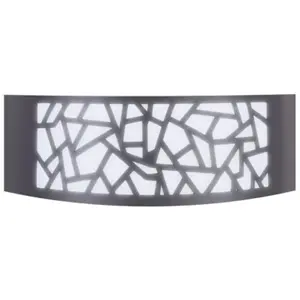 Luminária de parede exterior 230V p/ 1x lâmpada LED E27