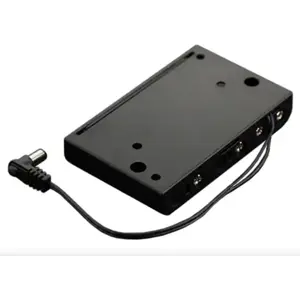 Suporte de pilhas 6xAA em série c/ ficha DC 5.5x2.1mm