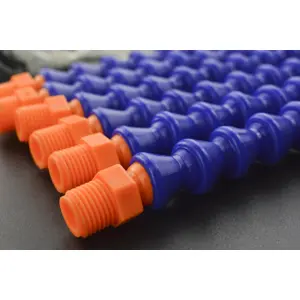 Soporte de 6 brazos articulados para la soldadura c/ pinzas cocodrilo y ventilador USB