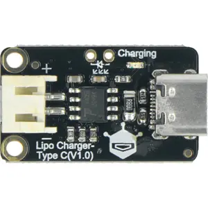 Módulo carregador de bateria Li-Po 500mA - entrada USB-C