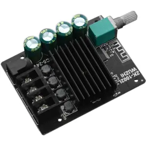 Placa amplificadora de áudio Bluetooth 5.0 2x100W