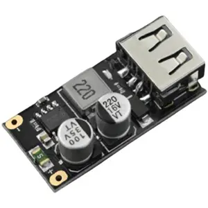 Módulo Conversor DC-DC step down 6..32VDC para 5V/3A USB-A Fast charge