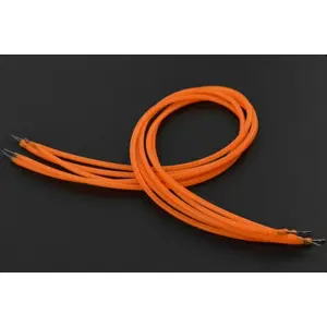 Conjunto de 5 filamentos de LED flexíveis 3V 260mm - Rosa
