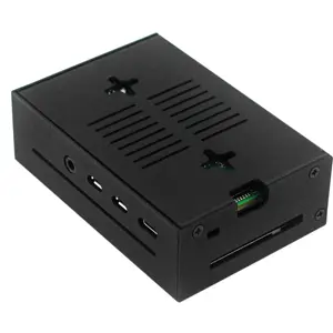 Ecrã tátil TFT 3.5'' + Caixa metálica para Raspberry Pi 4