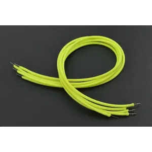 Conjunto de 5 filamentos de LED flexíveis 3V 260mm - Verde