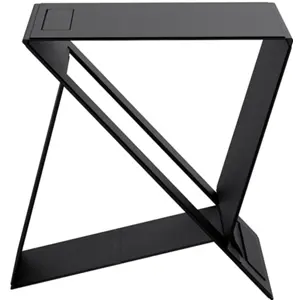 Base plegable para ordenador portátil para trabajo de pie/sentado