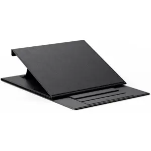 Base plegable para ordenador portátil para trabajo de pie/sentado
