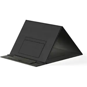 Base plegable para ordenador portátil para trabajo de pie/sentado