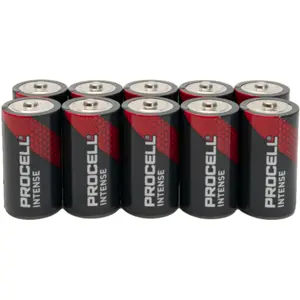 Pilha alcalina industrial 1.5V LR14 / C - [10 unid.]