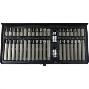 Conjunto de puntas de 30 y 75mm + adaptadores - 40 piezas