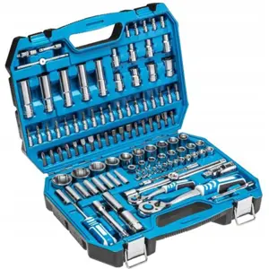 Conjunto de llaves de carraca y bits - 112 piezas