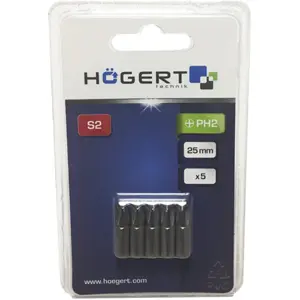 Conjunto de 5 Bits PH2 25mm
