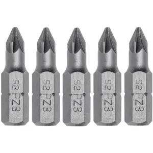 Conjunto de 5 Puntas PZ3 25mm