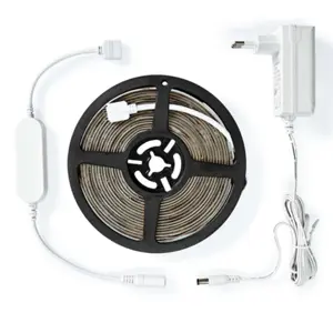 Fita de LEDs RGB+W CCT (3000..6000K) inteligente Wi-Fi 24VDC IP65 - 5.0m (compatível c/ Tuya) SmartLife