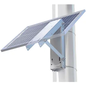 Estrutura para parede/poste para suporte de 1 painel SOLARPOWER-5 até 30W