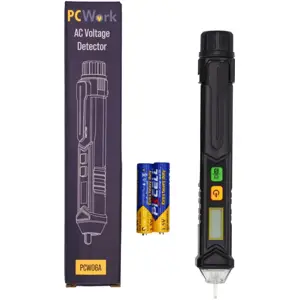 Detector de tensão sem contacto 12..1000V AC c/ lanterna LED