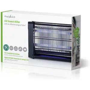eletrocutor de insectos 2x 8W (50m²)