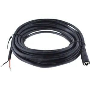 Cabo c/ ficha DC macho  ø5.5x2.1mm - 5m