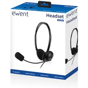 Auscultador headset com microfone c/jack 3.5mm