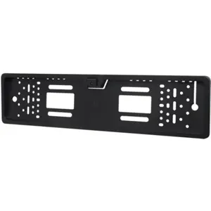 Suporte de matricula c/ câmara 1/3.6'' 480TVL c/ LED para Traseira - preta