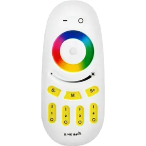 Controle remoto RF Touch RGB / RGBW (4 zonas)