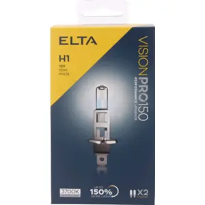 Lâmpada para automóvel H1 P14,5s 12V 55W (+150% light) - [2 unid.]
