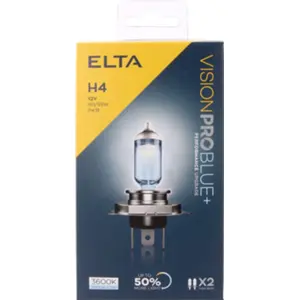 Lâmpada para automóvel H4 P43t 12V 60/55W - BLUE+ [2 unid.]