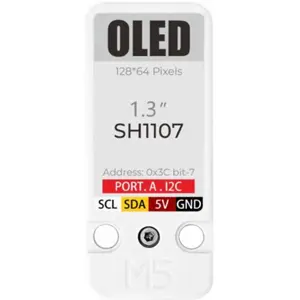 Unidade de Display OLED 1.3'' 128×64px