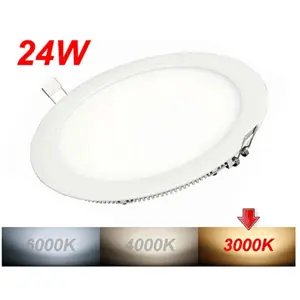 Downlight LED redondo LGP 24W 2015lm 3000K (branco quente) Ø305x11mm (Ø280mm) - com driver