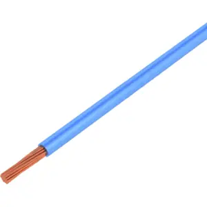 Bobine de fio de cobre multifilar 1x1.0mm² - azul - 10m