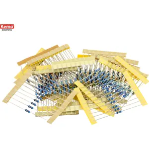 Conjunto de 200 resistências de 1/4W (vários valores)