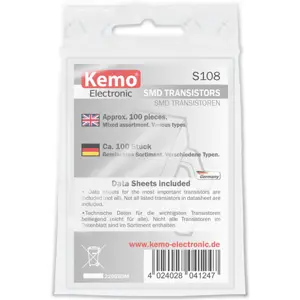 Conjunto de 100 transístores SMD (vários tipos)